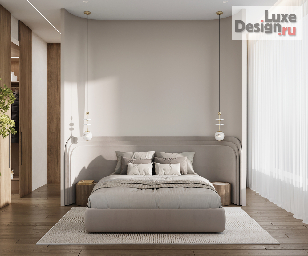 Дизайн интерьера четырехкомнатной квартиры "ЖК РЕКА 2" (фото 45)