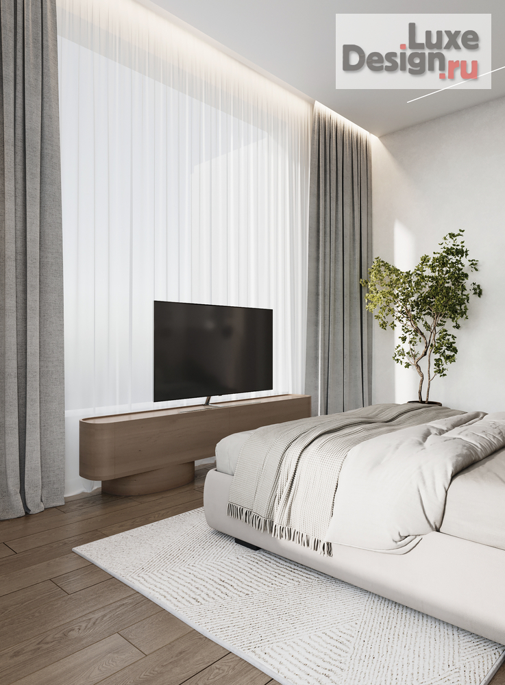 Дизайн интерьера четырехкомнатной квартиры "ЖК РЕКА 2" (фото 50)