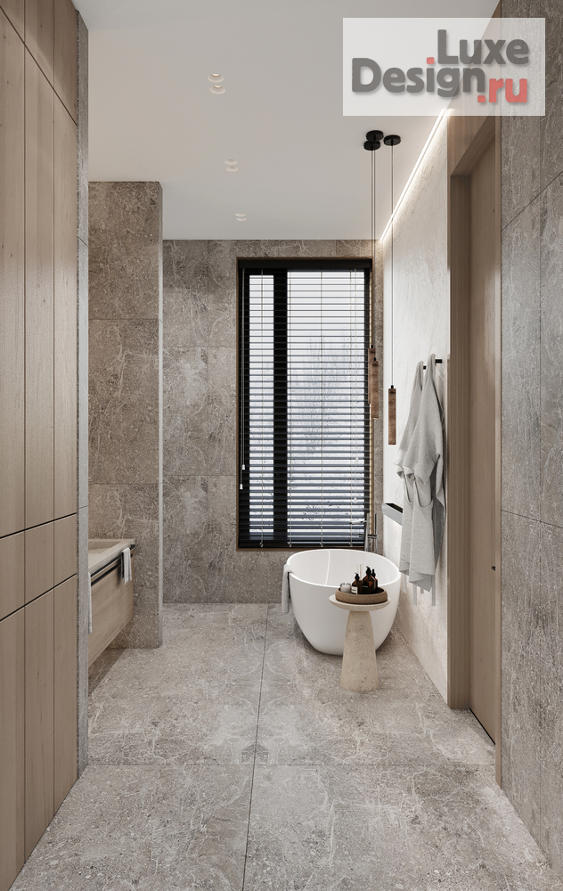 Дизайн интерьера четырехкомнатной квартиры "ЖК РЕКА 2" (фото 40)