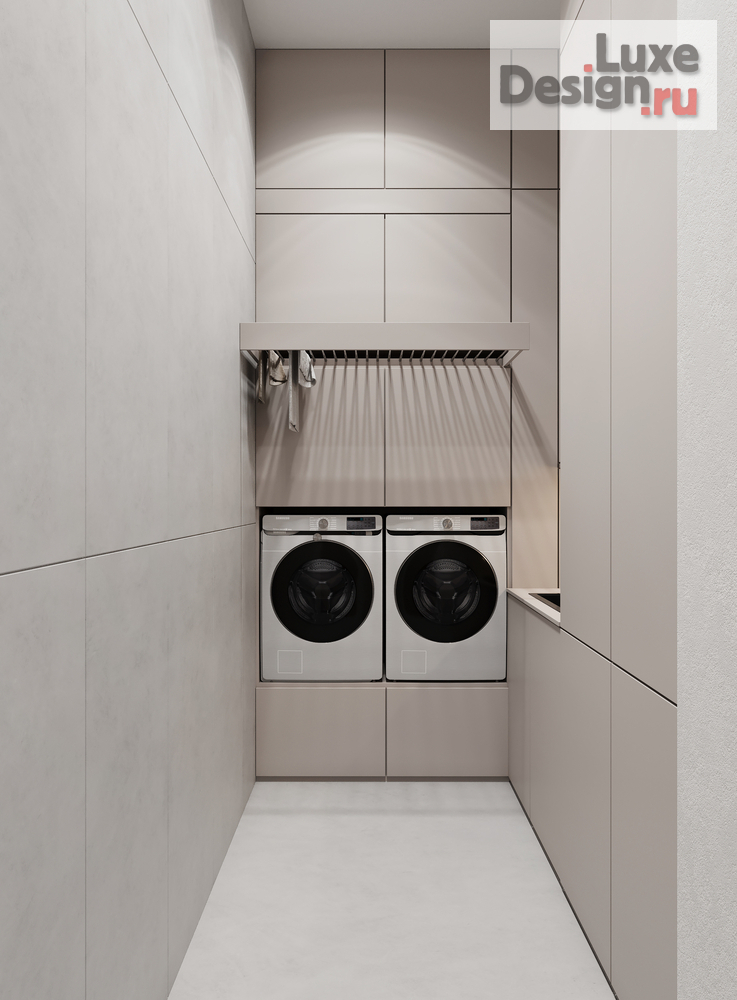 Дизайн интерьера четырехкомнатной квартиры "ЖК РЕКА 2" (фото 52)