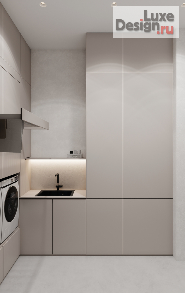 Дизайн интерьера четырехкомнатной квартиры "ЖК РЕКА 2" (фото 53)