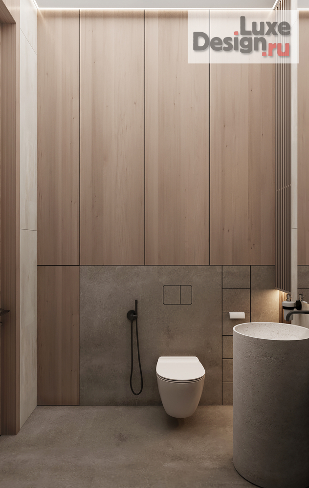 Дизайн интерьера четырехкомнатной квартиры "ЖК РЕКА 2" (фото 56)