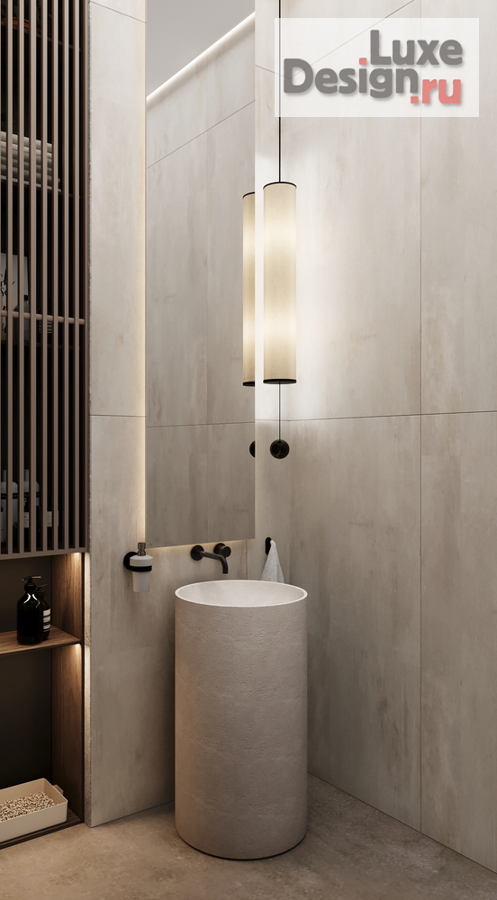 Дизайн интерьера четырехкомнатной квартиры "ЖК РЕКА 2" (фото 57)