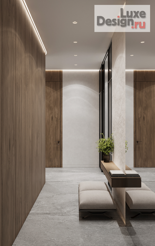 Дизайн интерьера четырехкомнатной квартиры "ЖК РЕКА 2" (фото 58)