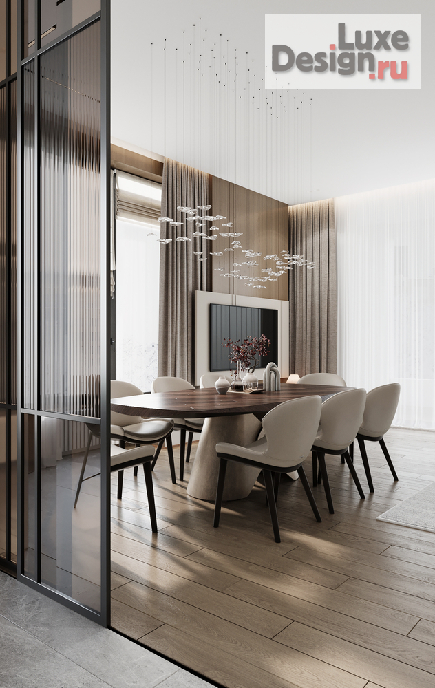 Дизайн интерьера четырехкомнатной квартиры "ЖК РЕКА 2" (фото 71)