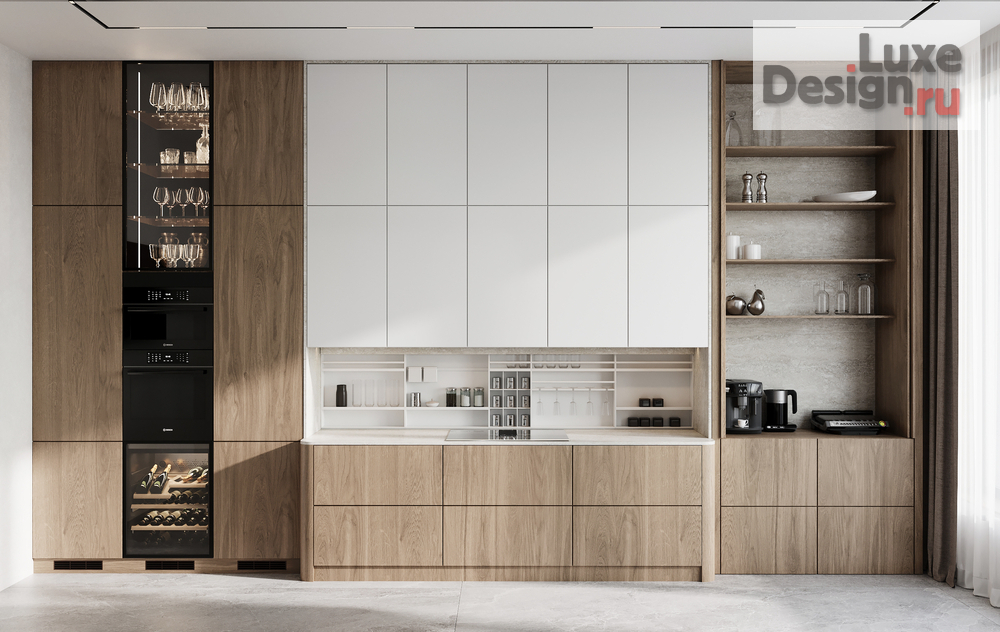 Дизайн интерьера четырехкомнатной квартиры "ЖК РЕКА 2" (фото 73)