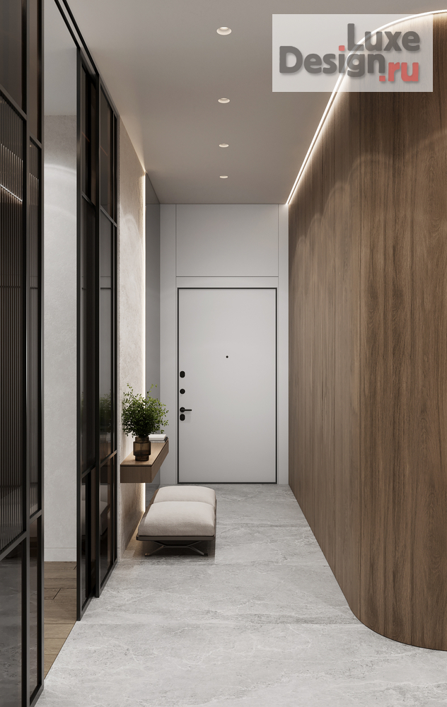 Дизайн интерьера четырехкомнатной квартиры "ЖК РЕКА 2" (фото 59)