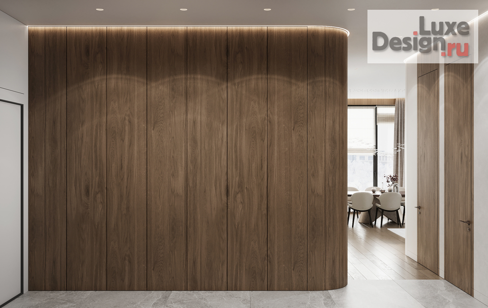 Дизайн интерьера четырехкомнатной квартиры "ЖК РЕКА 2" (фото 60)