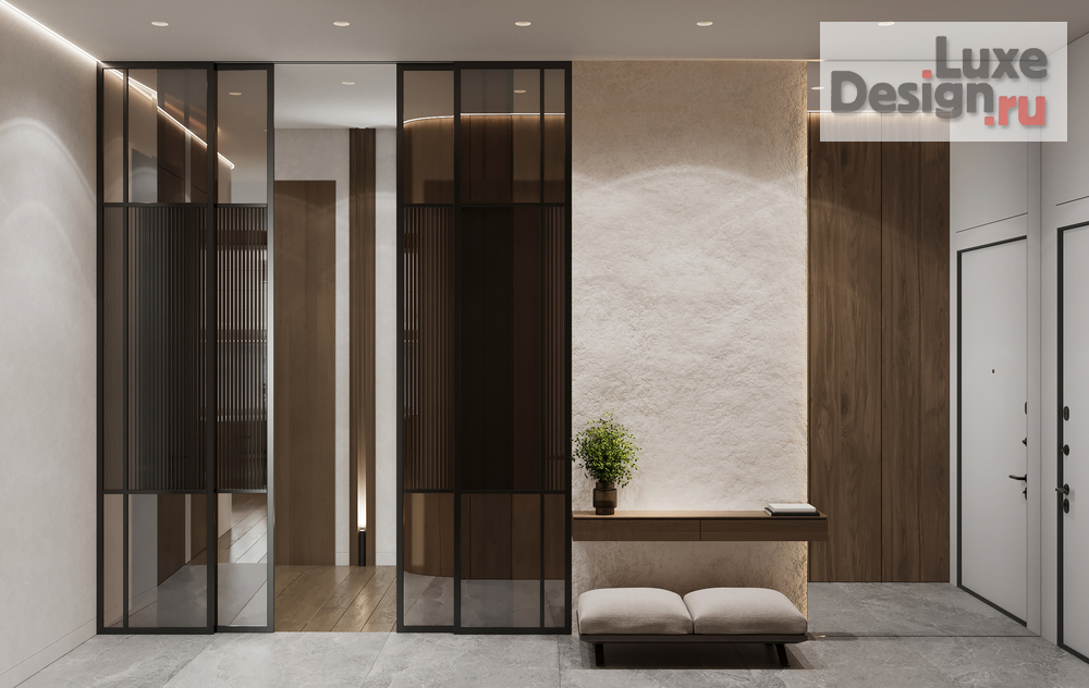 Дизайн интерьера четырехкомнатной квартиры "ЖК РЕКА 2" (фото 61)