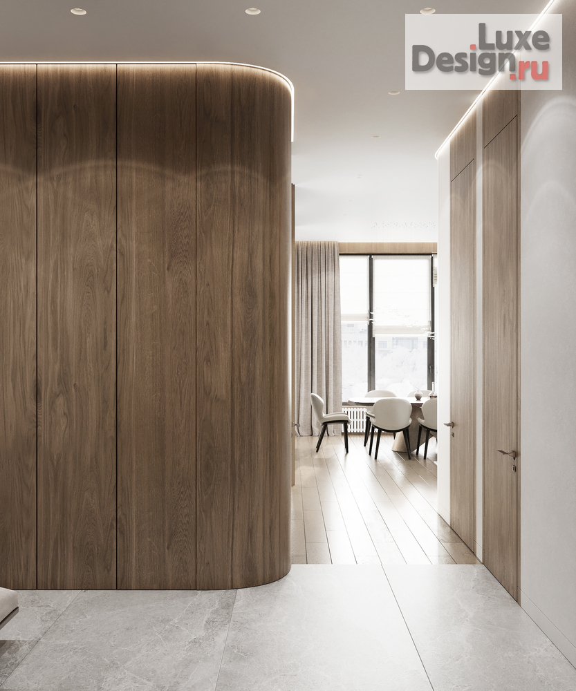 Дизайн интерьера четырехкомнатной квартиры "ЖК РЕКА 2" (фото 64)