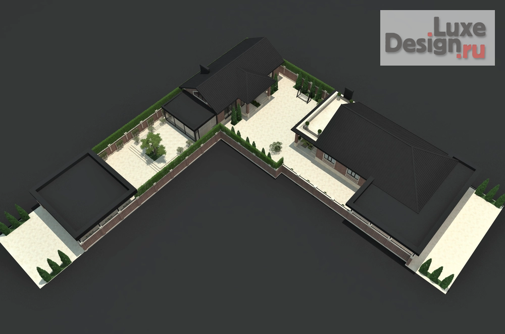 Частная архитектура "Дизайн экстерьера " (фото 2)