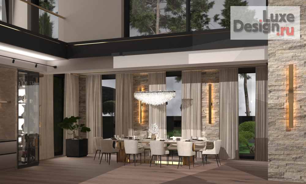 Дизайн интерьера частного дома "Дизайн интерьера" (фото 18)