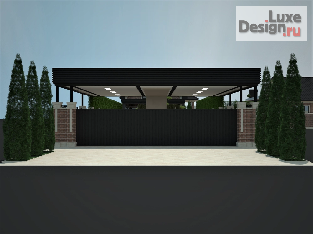 Частная архитектура "Дизайн экстерьера " (фото 18)