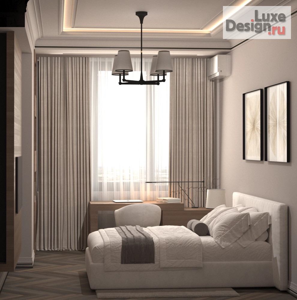 Дизайн интерьера двухкомнатной квартиры "Дизайн квартиры 110кв.м." (фото 18)