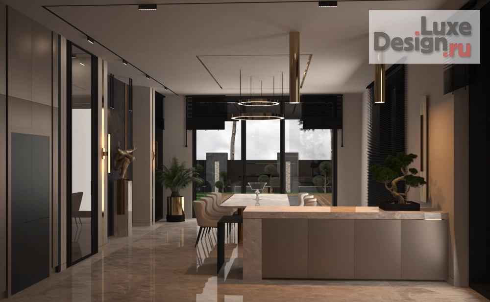 Дизайн интерьера частного дома "Дизайн интерьера" (фото 27)