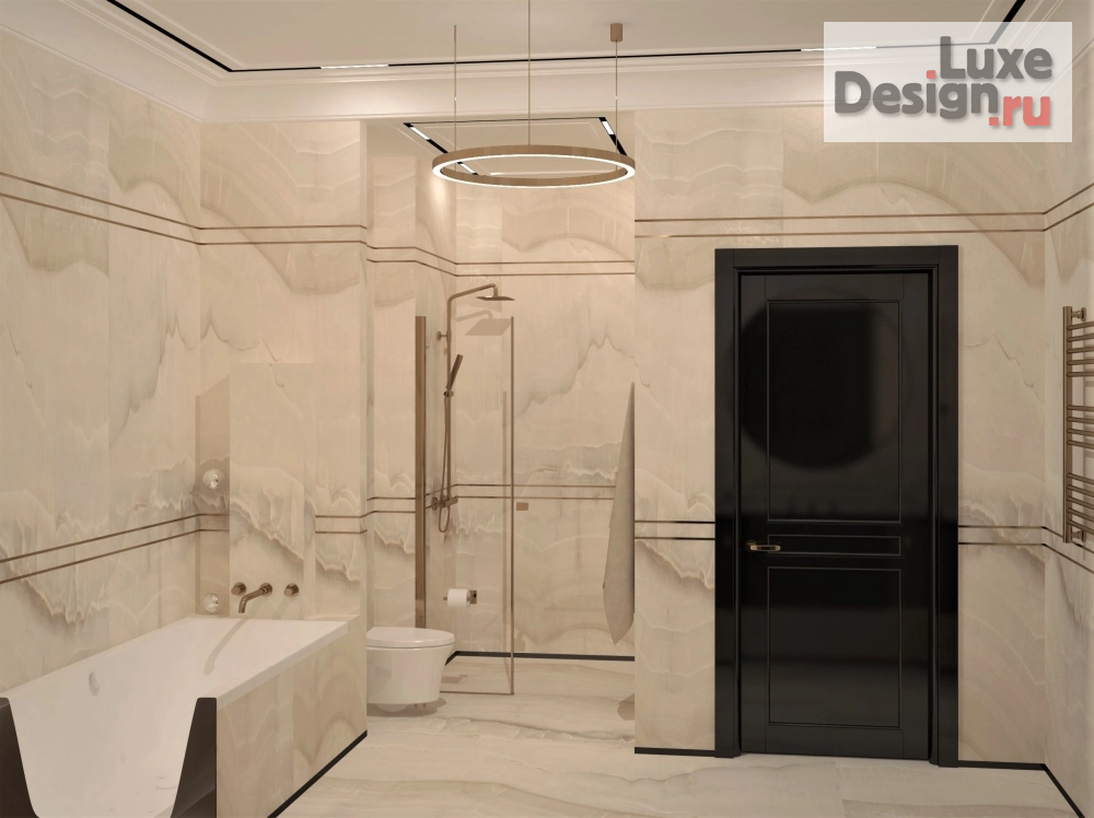 Дизайн интерьера двухкомнатной квартиры "Дизайн квартиры 110кв.м." (фото 21) от дизайнера Сергей Цыбанев Дизайн интерьера двухкомнатной квартиры "Дизайн квартиры 110кв.м." (фото 21)