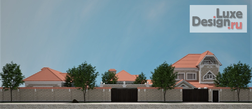 Частная архитектура "Дизайн экстерьера " (фото 1)