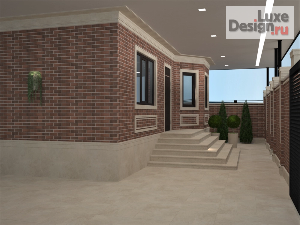 Частная архитектура "Дизайн экстерьера " (фото 5)