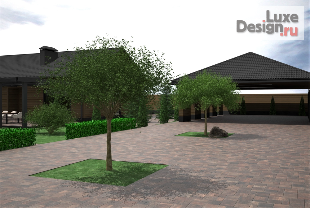 Частная архитектура "Дизайн экстерьера " (фото 4)