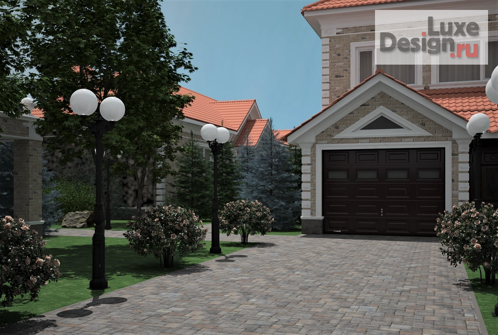 Частная архитектура "Дизайн экстерьера " (фото 3)