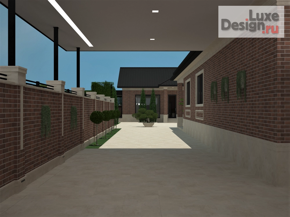 Частная архитектура "Дизайн экстерьера " (фото 7)