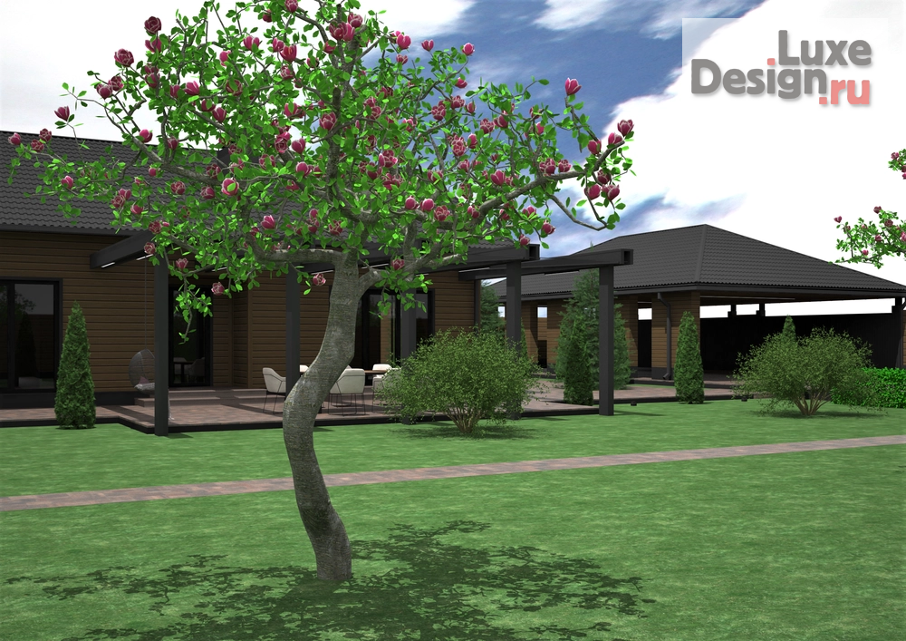 Частная архитектура "Дизайн экстерьера " (фото 8)