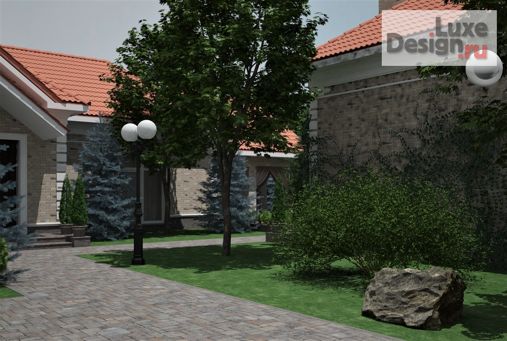 Частная архитектура "Дизайн экстерьера " (фото 8)