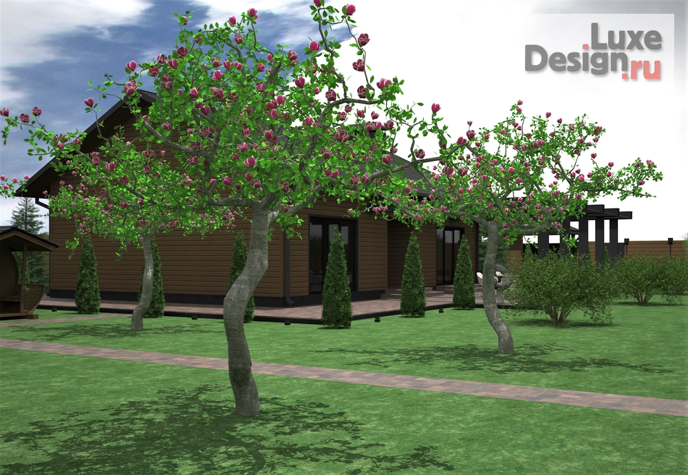 Частная архитектура "Дизайн экстерьера " (фото 10)