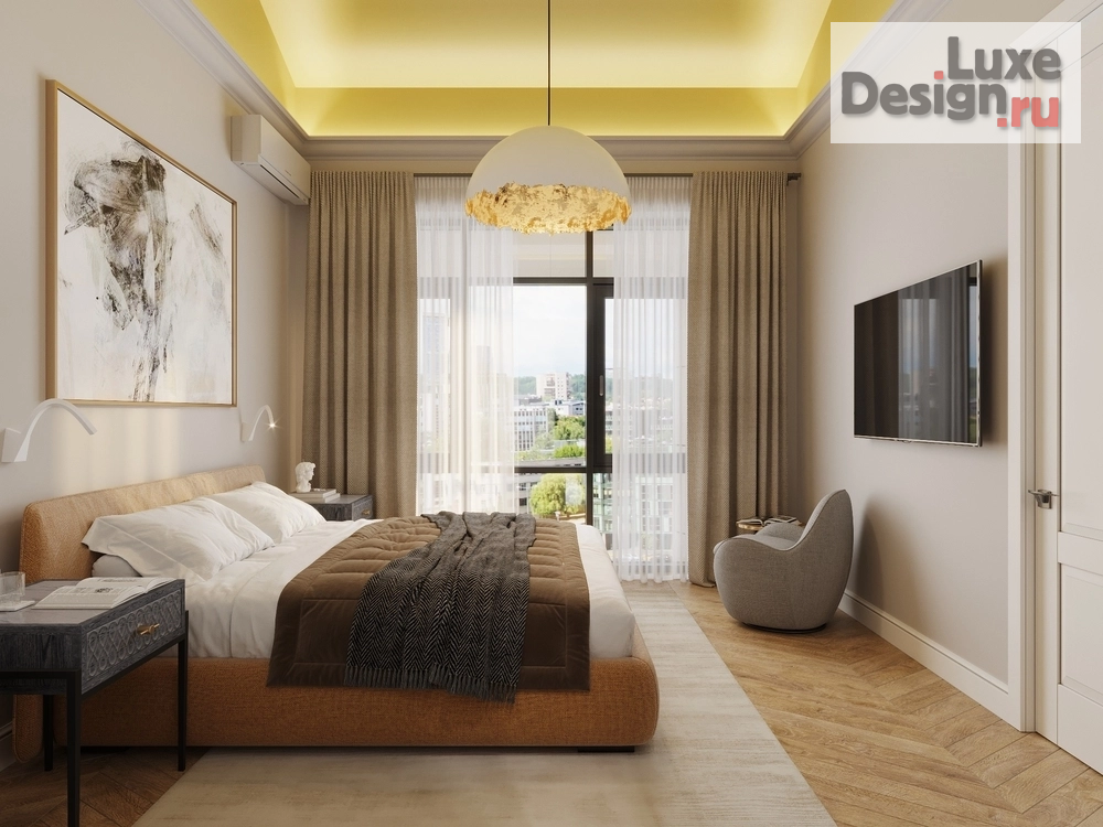 Дизайн интерьера трехкомнатной квартиры "Дизайн проект квартиры в ЖК «Legenda» г. Санкт-Петербург" (фото 11)