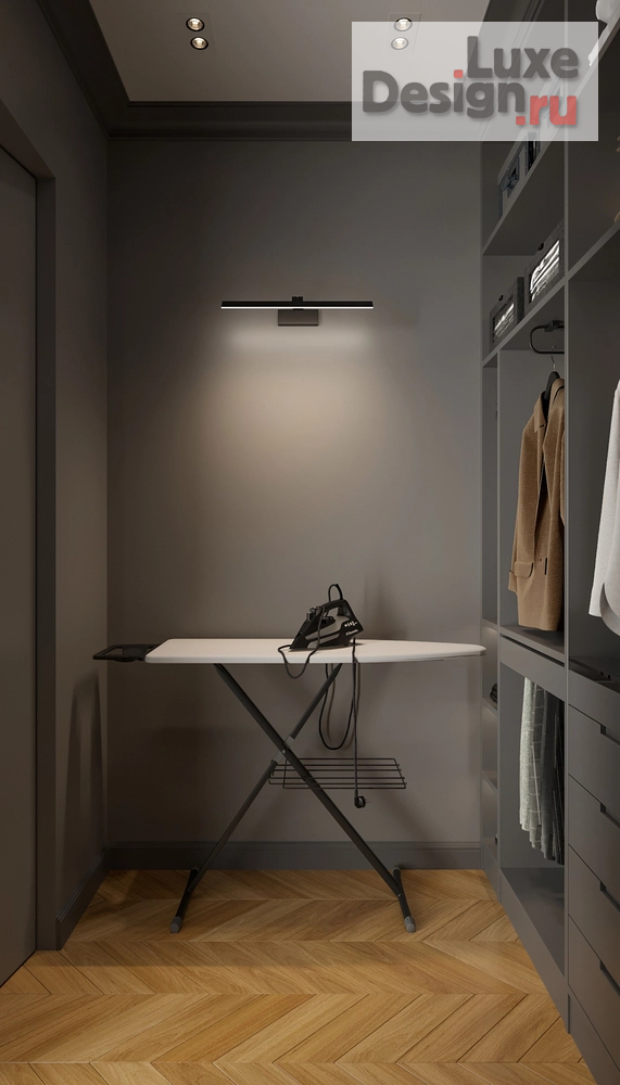 Дизайн интерьера трехкомнатной квартиры "Квартира с яркими акцентами (ЖК "Серебряный фонтан")" (фото 33)