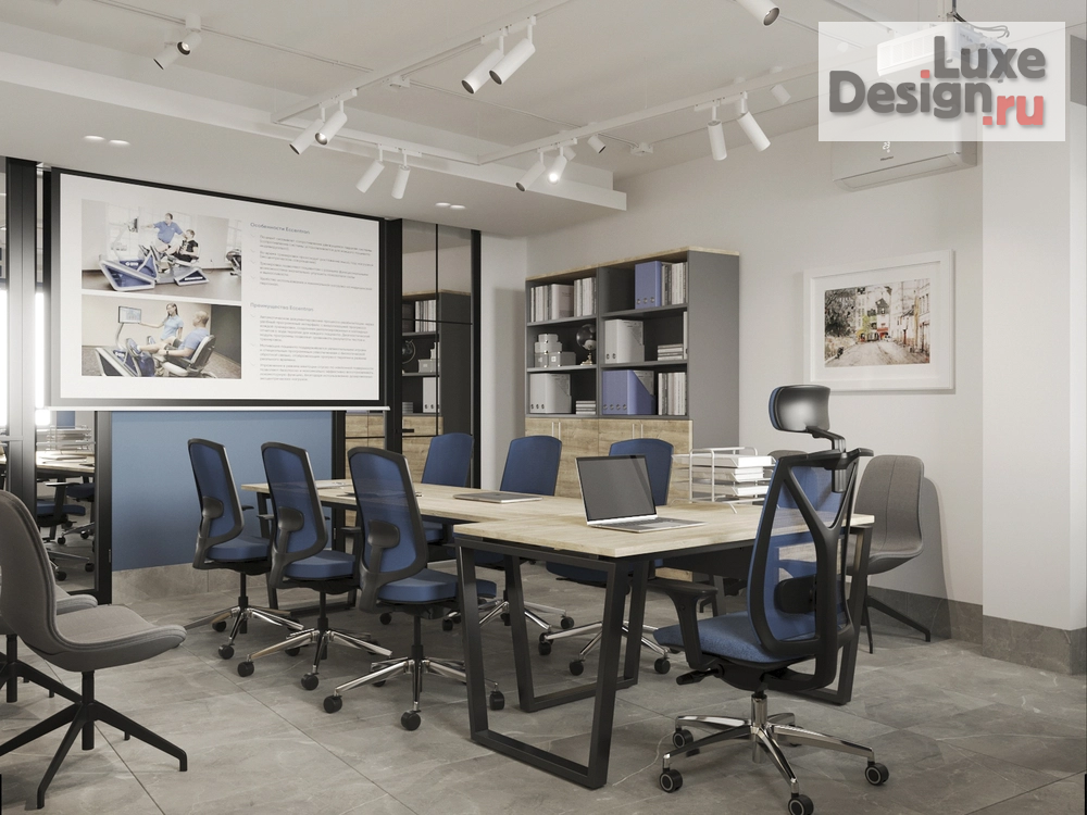 Дизайн интерьера офиса "Представительство компании в Москве" (фото 4)