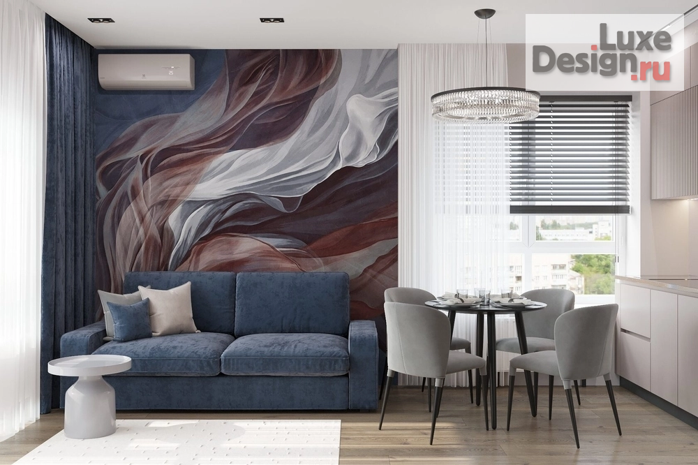 Дизайн интерьера трехкомнатной квартиры "Дизайн-проект квартиры на Муравской" (фото 1) от дизайнера Ерзунова Татьяна Дизайн интерьера трехкомнатной квартиры "Дизайн-проект квартиры на Муравской" (фото 1)