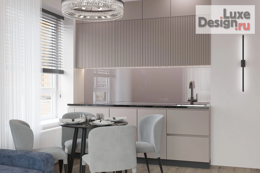 Дизайн интерьера трехкомнатной квартиры "Дизайн-проект квартиры на Муравской" (фото 6) от дизайнера Ерзунова Татьяна Дизайн интерьера трехкомнатной квартиры "Дизайн-проект квартиры на Муравской" (фото 6)