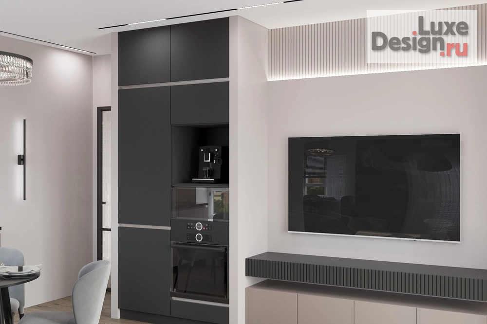 Дизайн интерьера трехкомнатной квартиры "Дизайн-проект квартиры на Муравской" (фото 7) от дизайнера Ерзунова Татьяна Дизайн интерьера трехкомнатной квартиры "Дизайн-проект квартиры на Муравской" (фото 7)