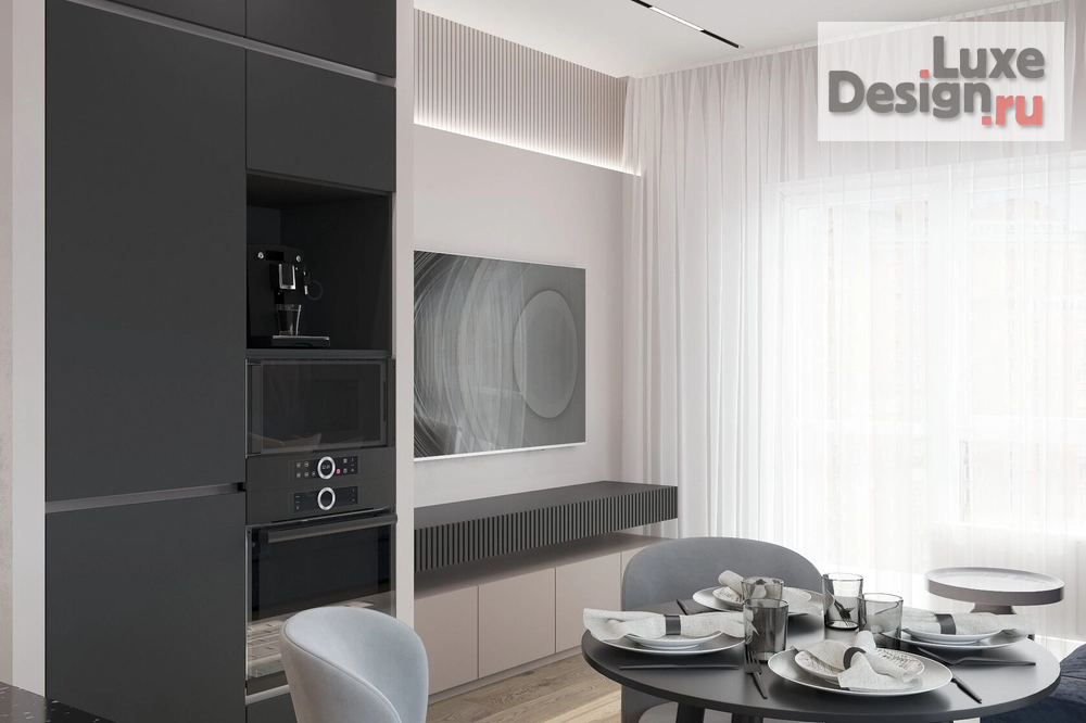 Дизайн интерьера трехкомнатной квартиры "Дизайн-проект квартиры на Муравской" (фото 9) от дизайнера Ерзунова Татьяна Дизайн интерьера трехкомнатной квартиры "Дизайн-проект квартиры на Муравской" (фото 9)