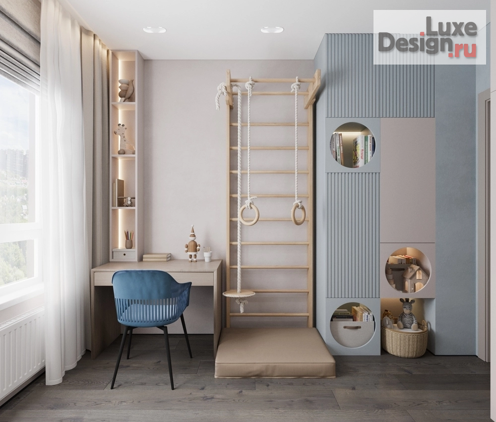 Дизайн интерьера трехкомнатной квартиры "Дизайн-проект квартиры на Муравской" (фото 17) от дизайнера Ерзунова Татьяна Дизайн интерьера трехкомнатной квартиры "Дизайн-проект квартиры на Муравской" (фото 17)