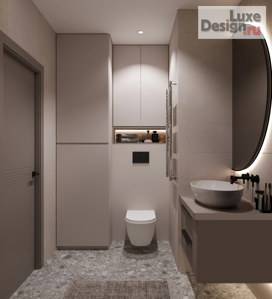 Дизайн интерьера трехкомнатной квартиры "Дизайн-проект квартиры на Муравской" (фото 34) от дизайнера Ерзунова Татьяна Дизайн интерьера трехкомнатной квартиры "Дизайн-проект квартиры на Муравской" (фото 34)