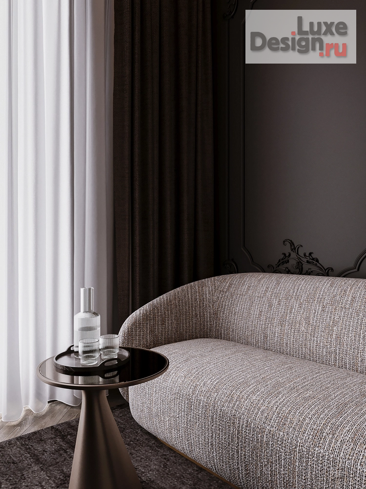 Дизайн интерьера трехкомнатной квартиры "ЖК Петровский квартал на воде" (фото 11)