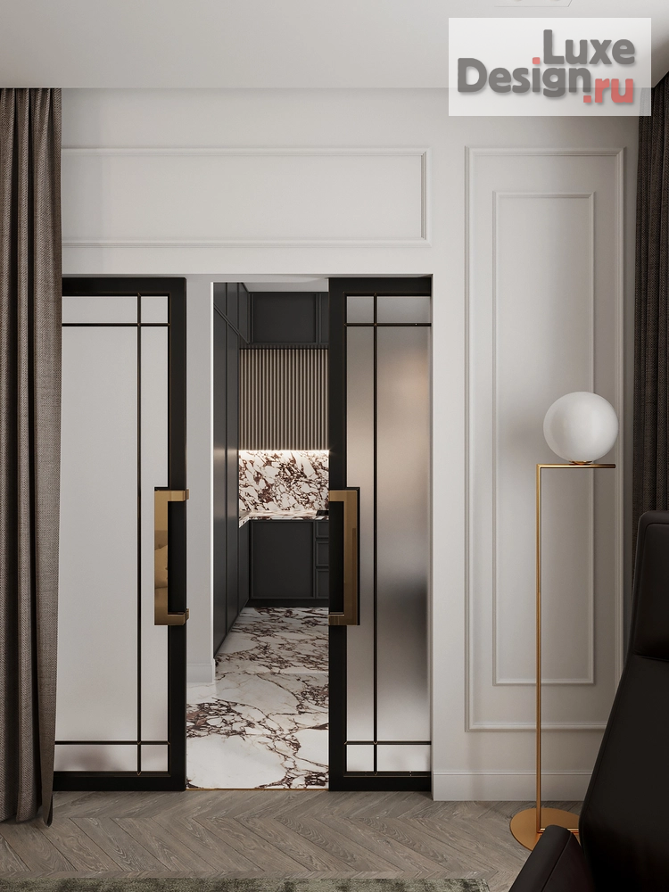 Дизайн интерьера трехкомнатной квартиры "ЖК Familia" (фото 3)