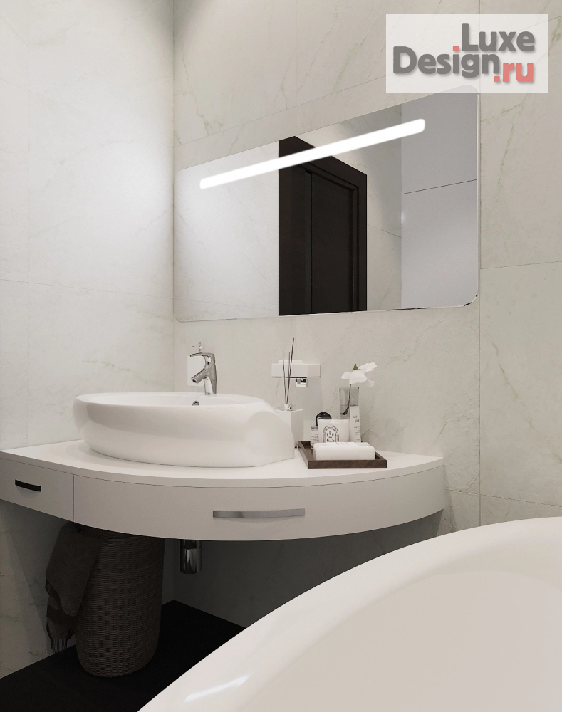 Дизайн интерьера двухкомнатной квартиры "ЖК "А101"" (фото 3)