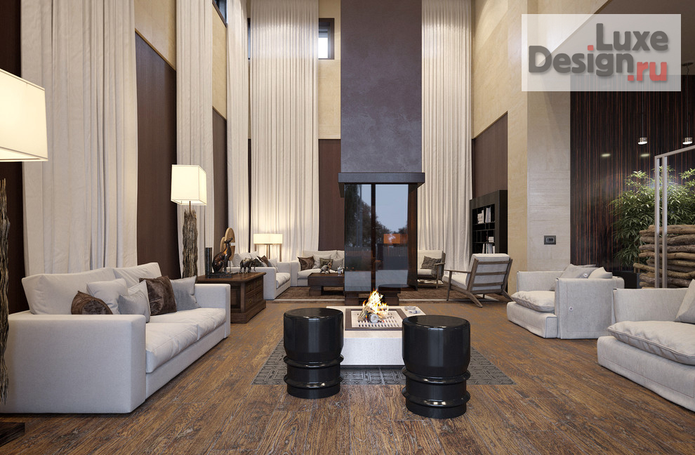 Дизайн интерьера частного дома "Дизайн особняка в подмосковье." (фото 4)