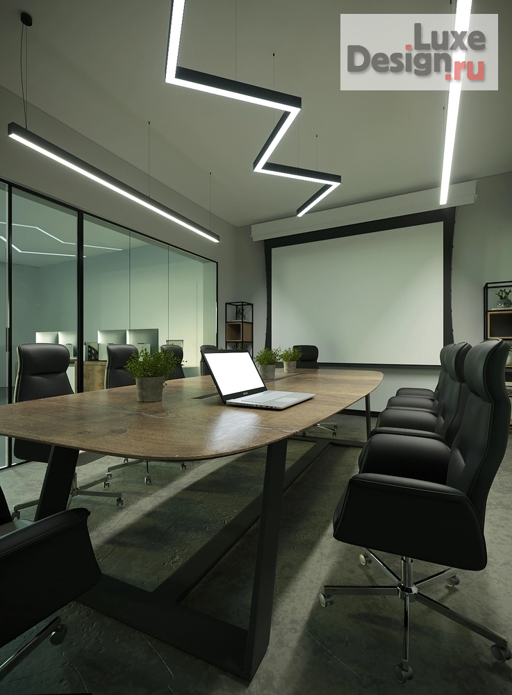 Дизайн интерьера офиса "Офис компании Zecurion. Переговорная." (фото 4)