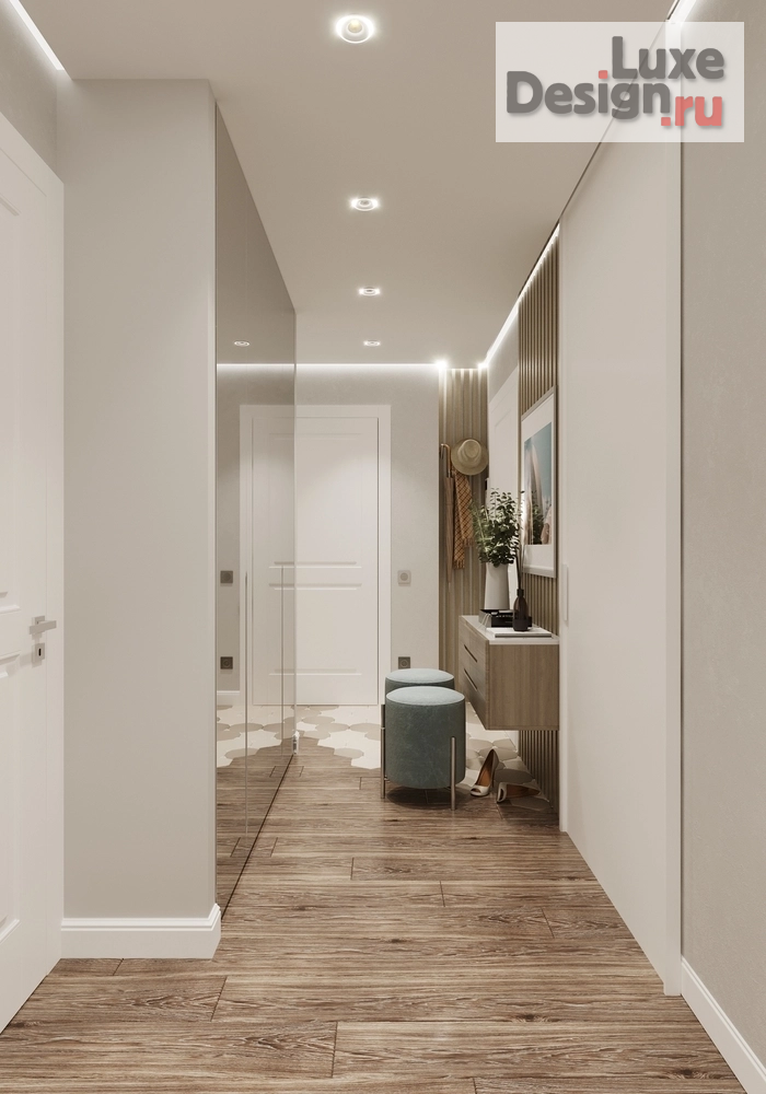 Дизайн интерьера трехкомнатной квартиры "Дизайн-проект квартиры в ЖК L'Club" (фото 64)