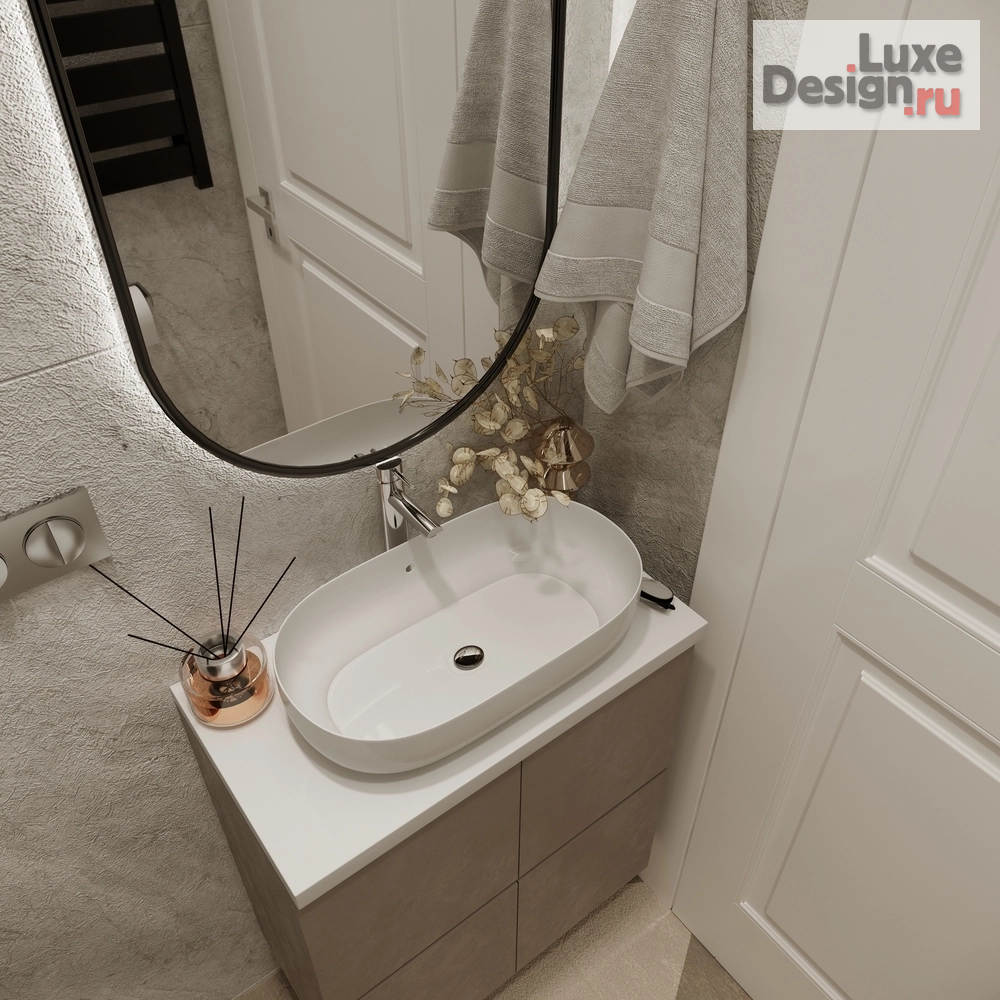 Дизайн интерьера трехкомнатной квартиры "Дизайн-проект квартиры в ЖК L'Club" (фото 59)