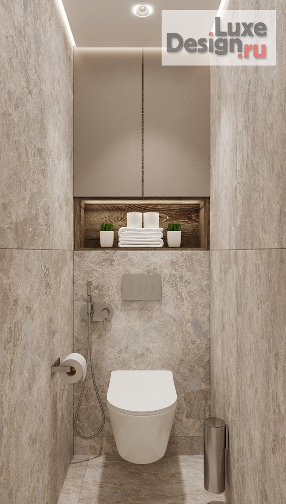 Дизайн интерьера трехкомнатной квартиры "Дизайн-проект квартиры в ЖК L'Club" (фото 53)