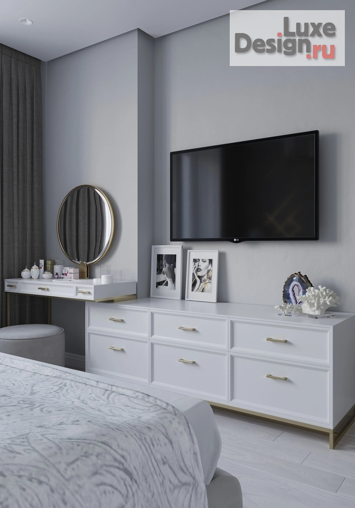 Дизайн интерьера четырехкомнатной квартиры "Квартира 108м2 в стиле современная классика." (фото 13) от дизайнера Цурган Екатерина Дизайн интерьера четырехкомнатной квартиры "Квартира 108м2 в стиле современная классика." (фото 13)