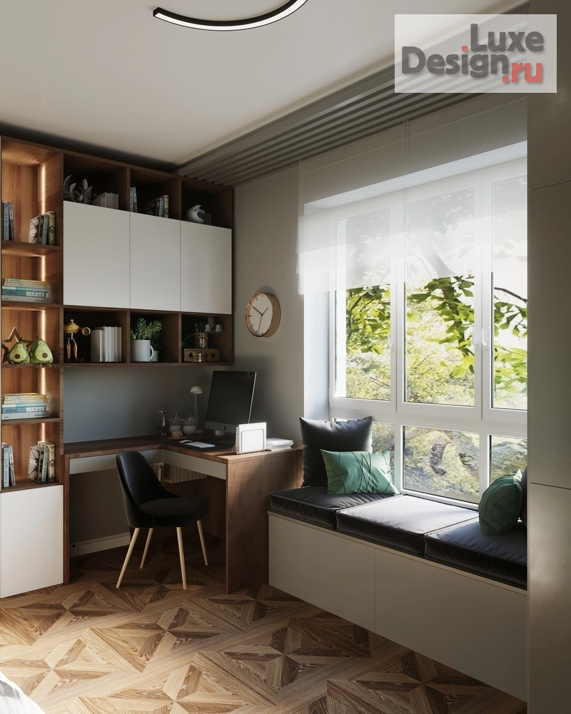 Дизайн интерьера трехкомнатной квартиры "Комната для мальчика-спортсмена" (фото 7)