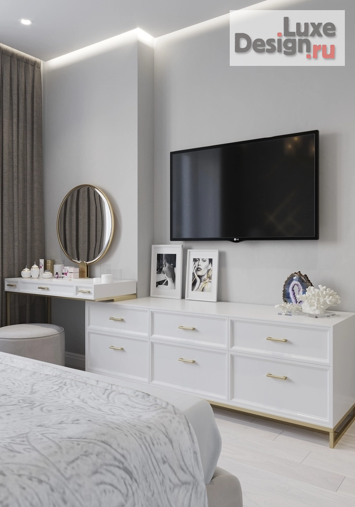 Дизайн интерьера четырехкомнатной квартиры "Квартира 108м2 в стиле современная классика." (фото 14) от дизайнера Цурган Екатерина Дизайн интерьера четырехкомнатной квартиры "Квартира 108м2 в стиле современная классика." (фото 14)