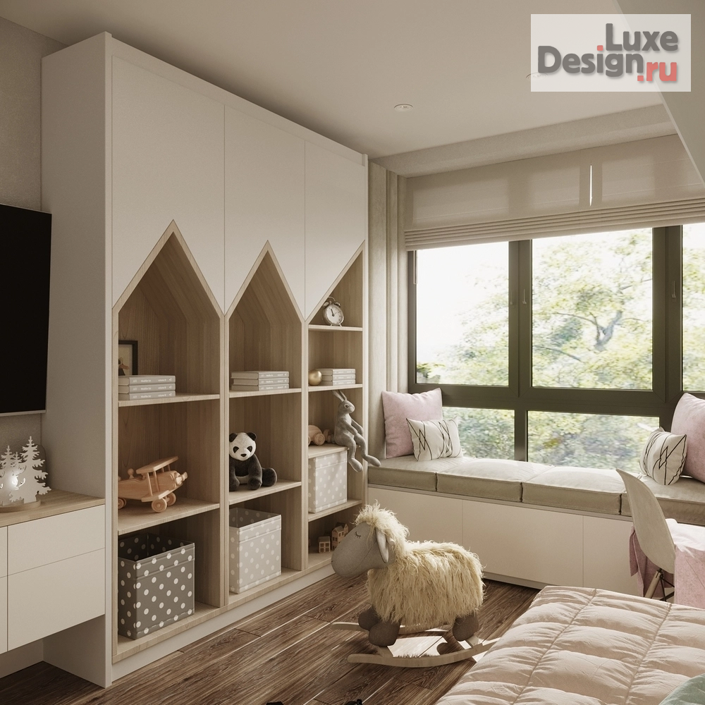 Дизайн интерьера трехкомнатной квартиры "Дизайн-проект квартиры в ЖК L'Club" (фото 11)