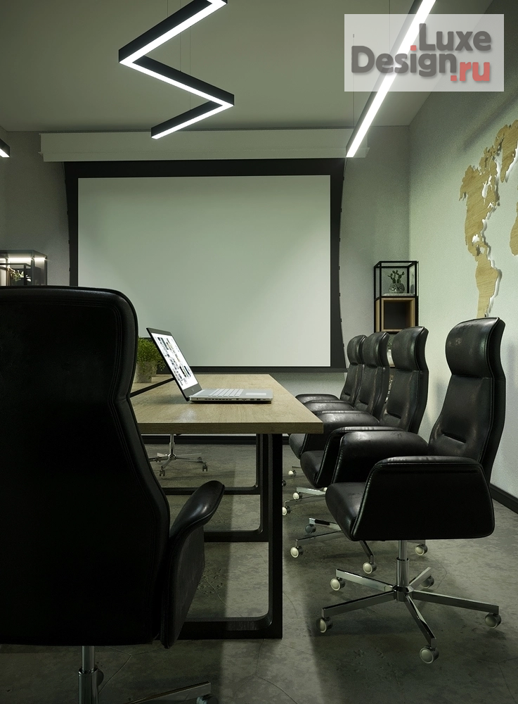 Дизайн интерьера офиса "Офис компании Zecurion. Переговорная." (фото 8)
